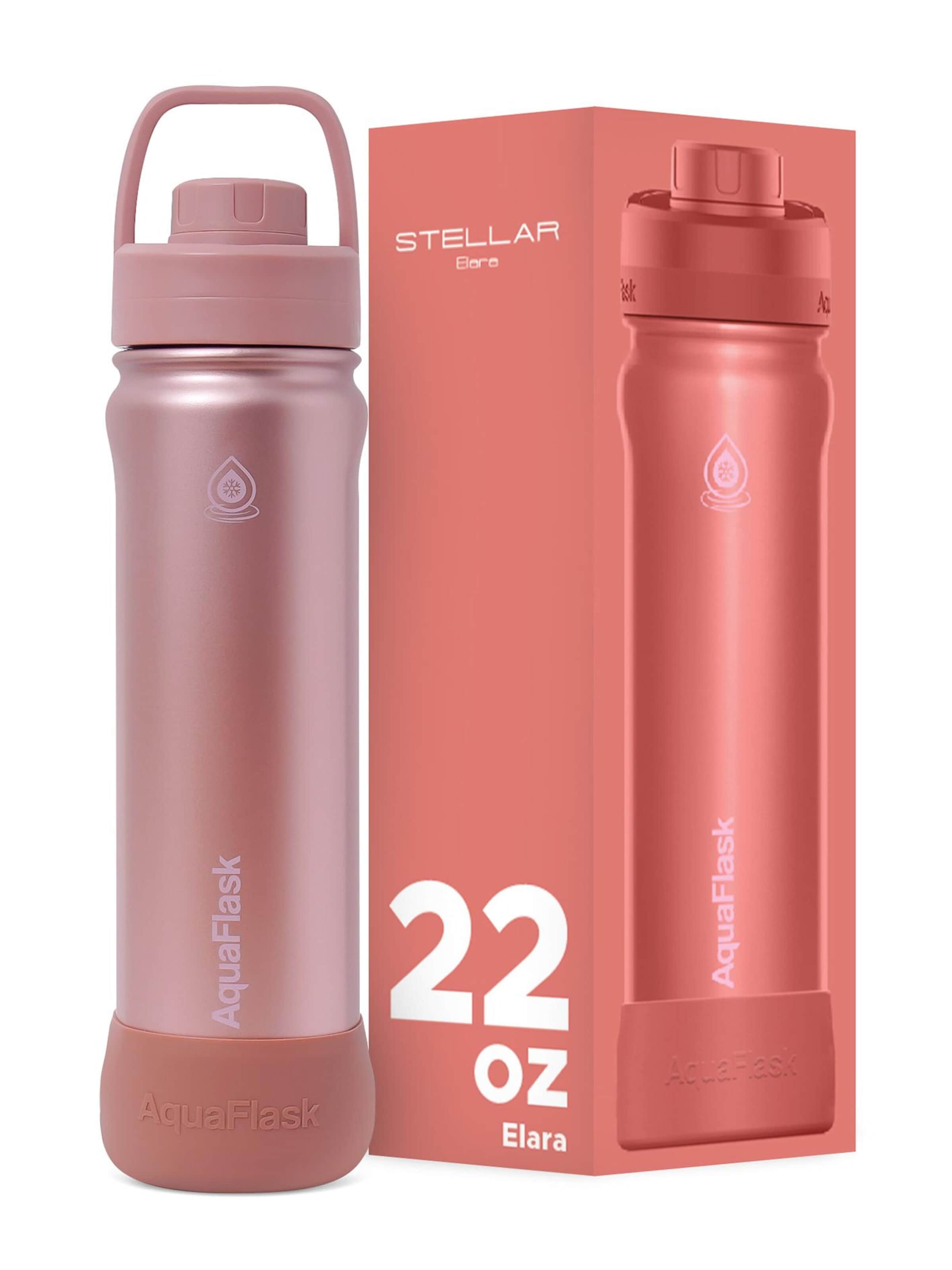 AquaFlask Láhev na vodu 'AquaFlask Termoláhev STELLAR 650 ml' – oranžová