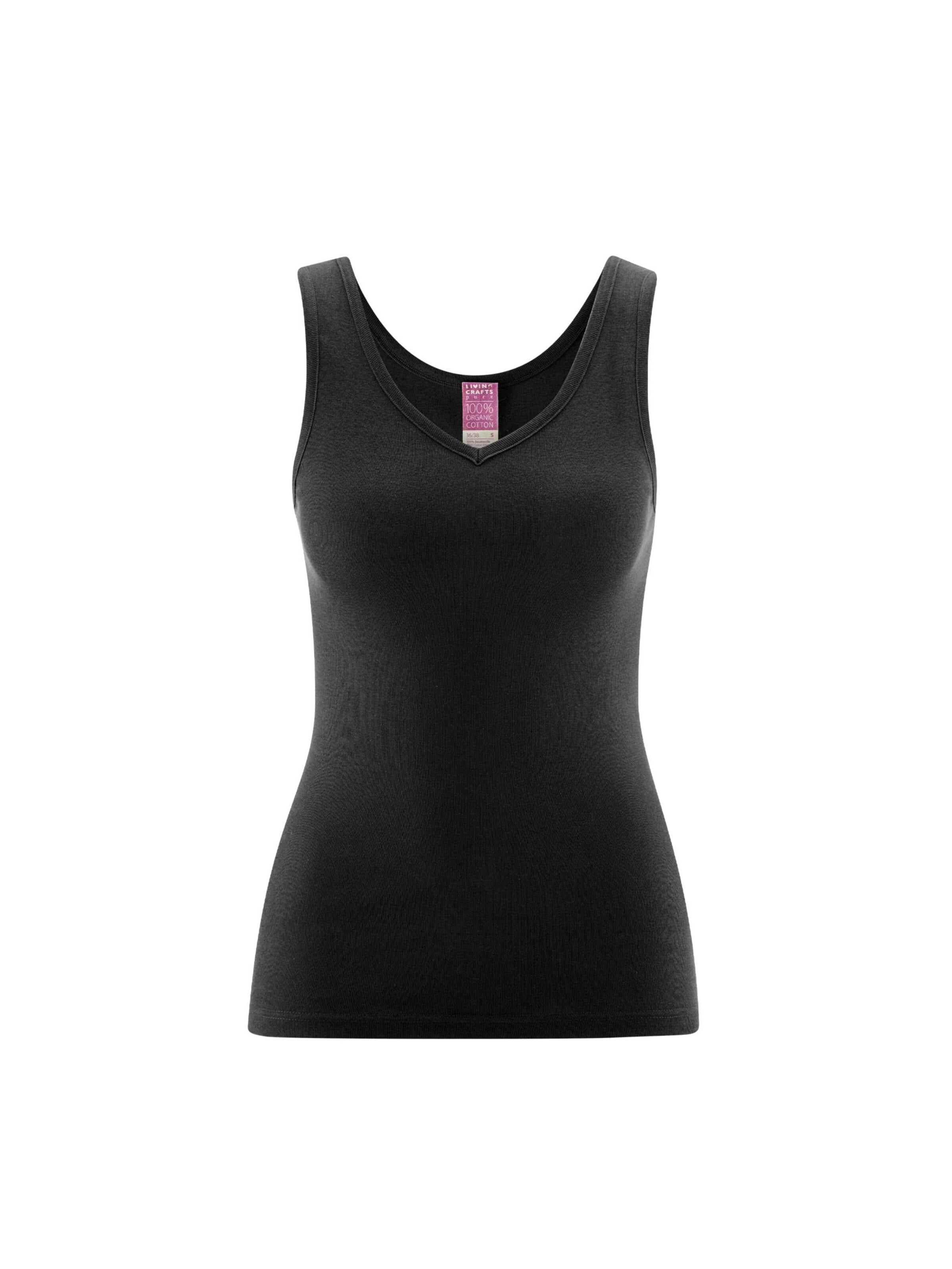 Living Crafts Top 'JANINE' in Black: front