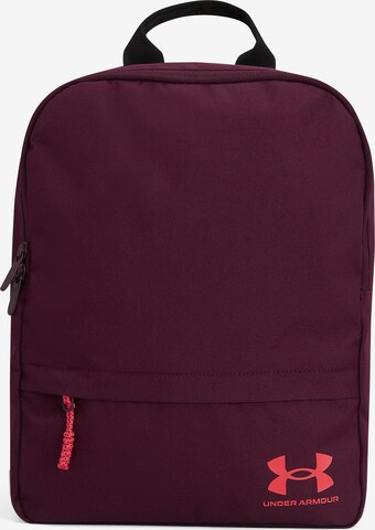 UNDER ARMOUR Sports Backpack in Red: front