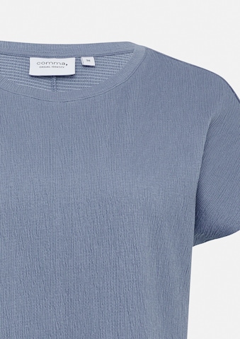 comma casual identity - Camiseta en azul
