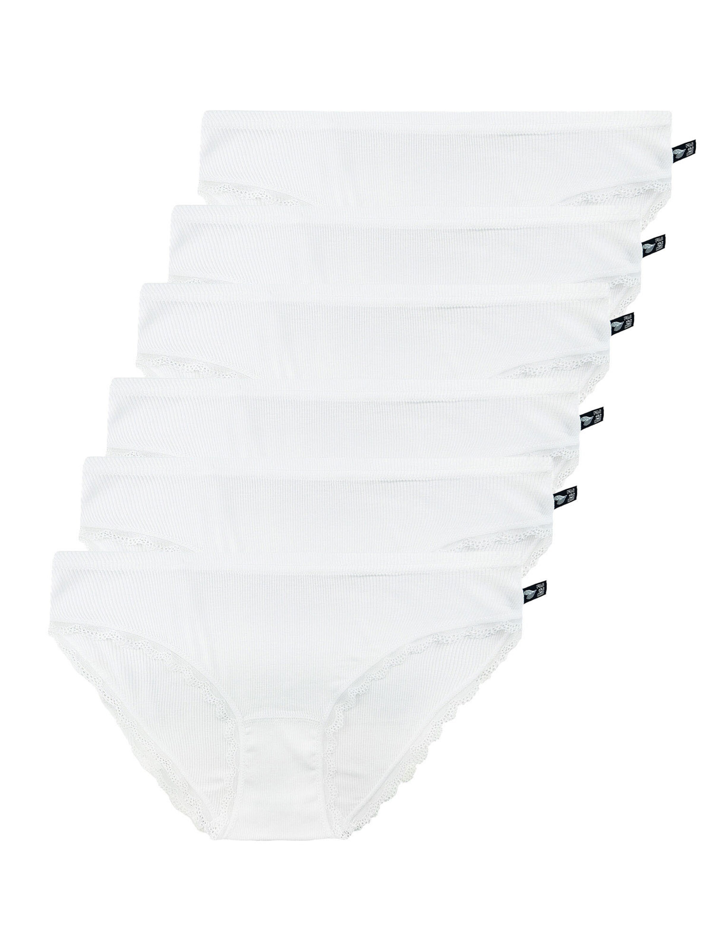like it! Panty 'Jessy' in White