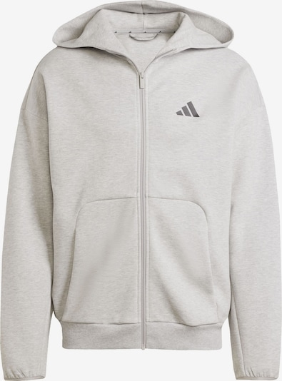 ADIDAS SPORTSWEAR Bluza rozpinana sportowa 'FI' w kolorze nakrapiany szary / czarnym, Podgląd produktu