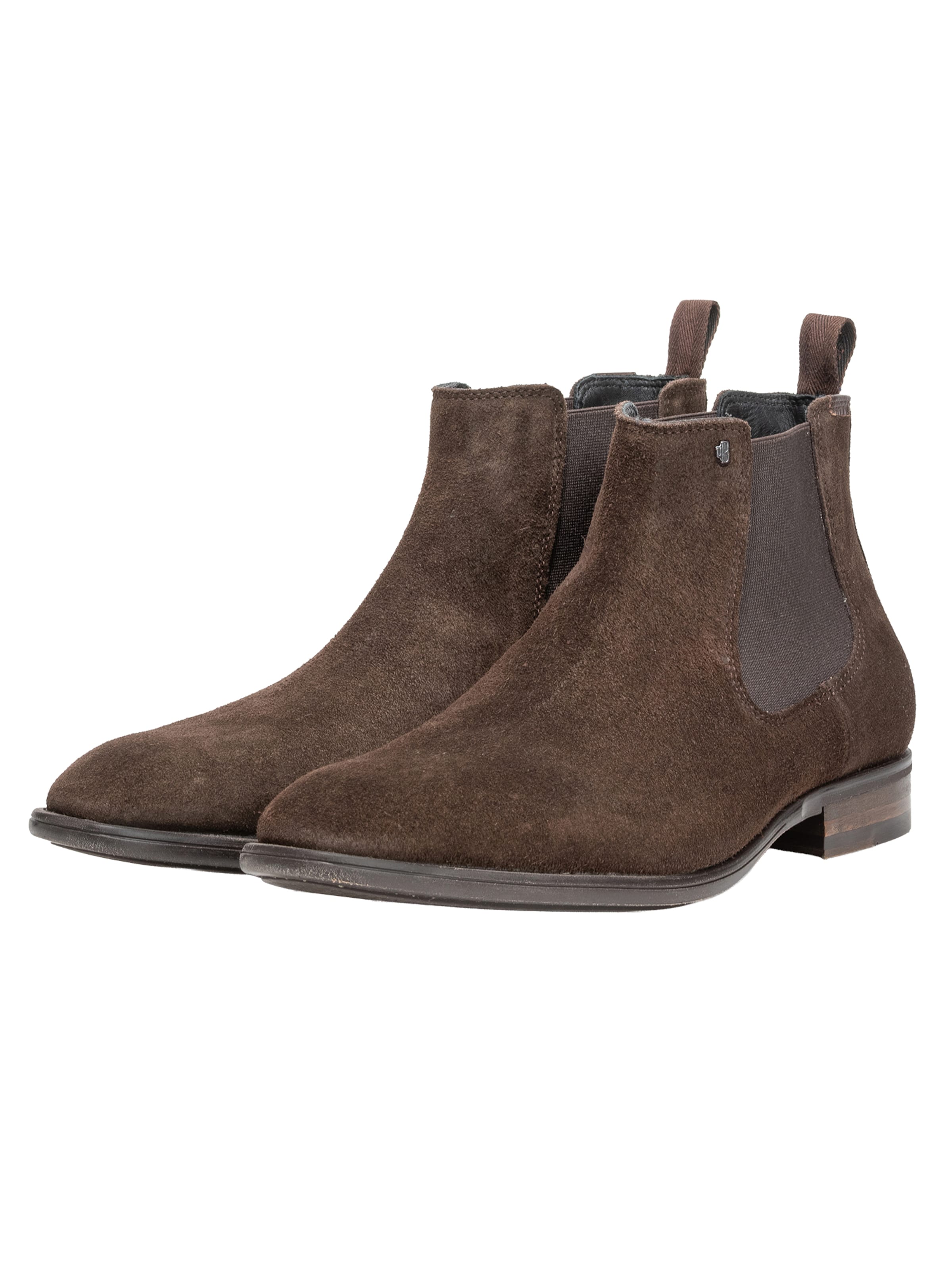 Floris van Bommel Chelsea boots 'Terra 05' in Bruin