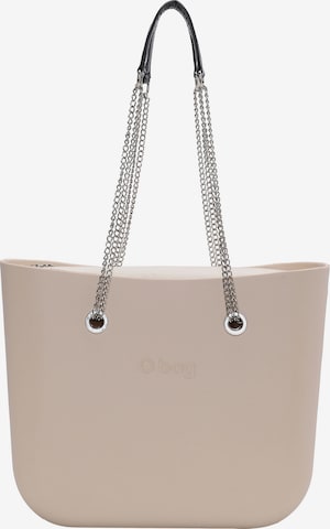 O bag Shopper Tasche Wasserabweisend, Mit Innentasche O bag in Beige: Vorderseite