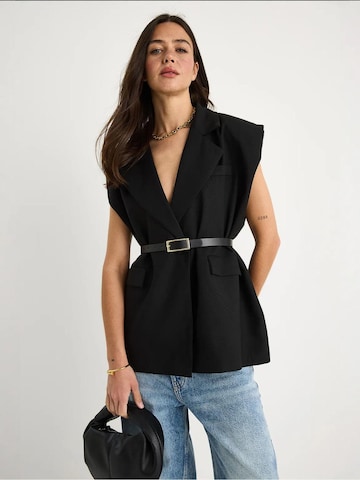 Bianco Lucci Bodywarmer 'Westen' in Zwart
