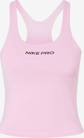 NIKESportski top - roza boja: prednji dio