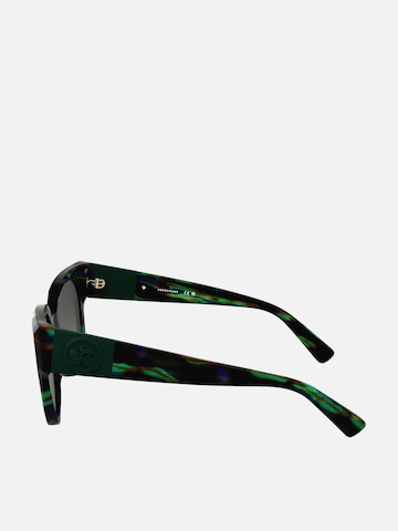 Longchamp Sonnenbrille 'Longchamp LO779S Textured black/green/orange 53/19/140 Women Sunglasses'‌‌‌‌‌‌‌ in Schwarz