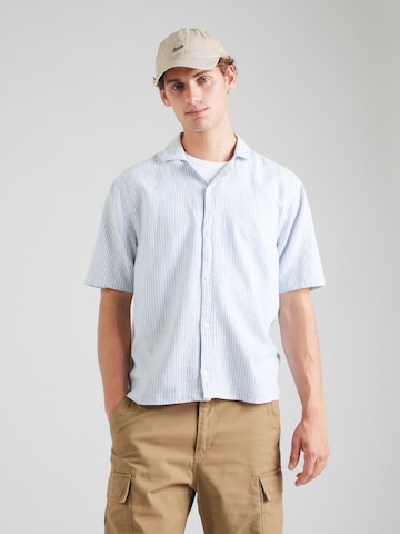 HOLLISTER Regular fit Overhemd in Blauw: voorkant