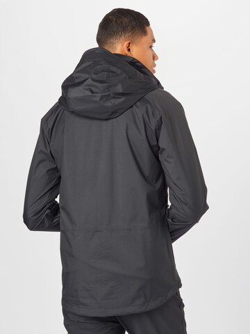 COLUMBIA Regular fit Μπουφάν πεζοπορίας 'Rain Scape' σε μαύρο