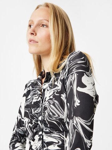 Warehouse Shirt dress in Black