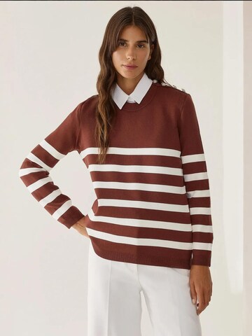 Hiccup - Pullover em castanho: frente