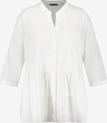 SAMOON Μπλούζα σε λευκό: μπροστά