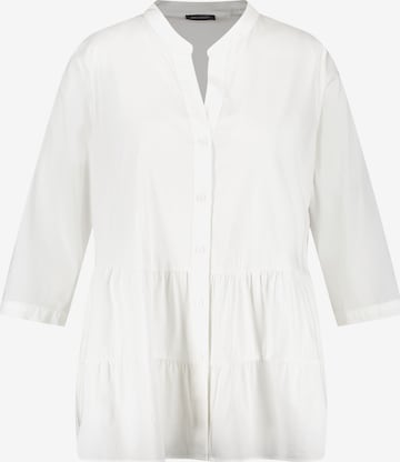 SAMOON Bluzka w kolorze biały: przód