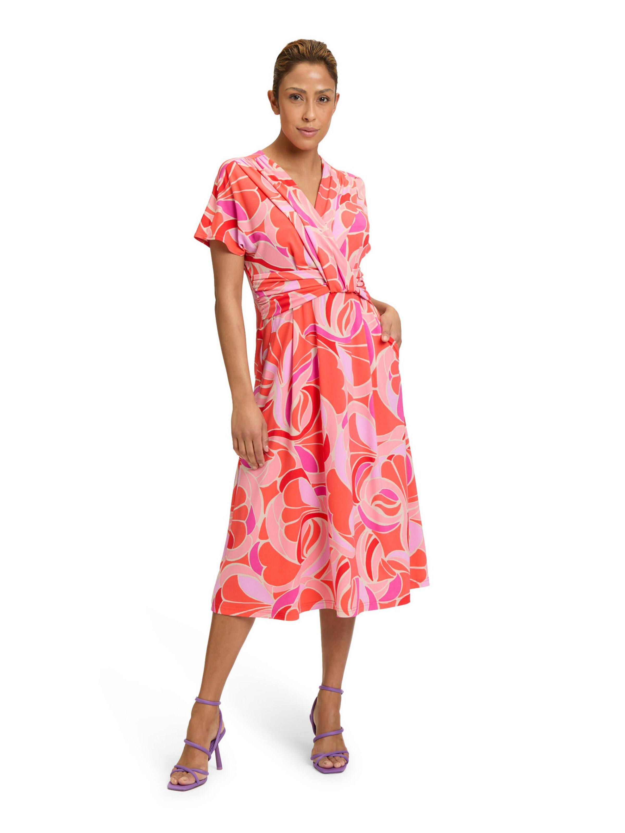 Robe d’été Betty Barclay en rouge : devant