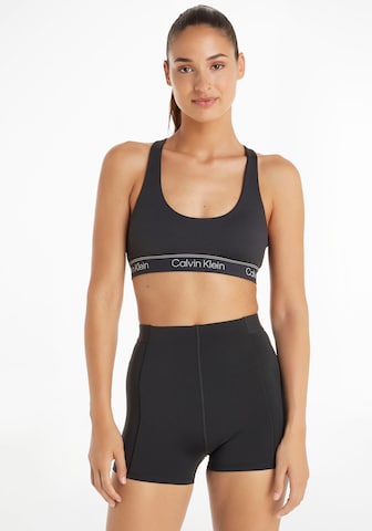 Calvin Klein Sport Bralette Sports Bra in Black