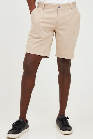 BLEND Regular Broek in Beige: voorkant