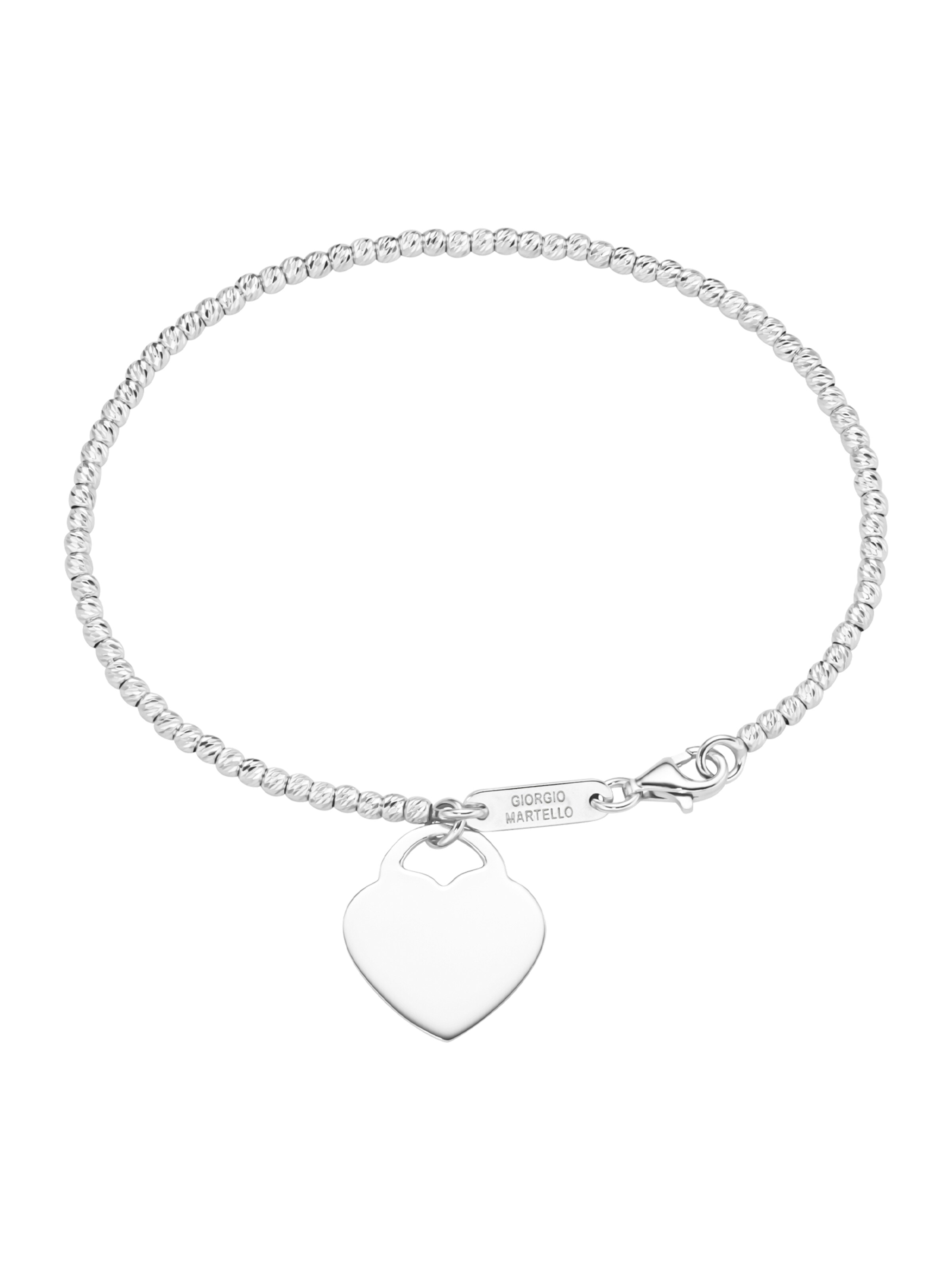 Braccialetto di Giorgio Martello Milano in argento: frontale