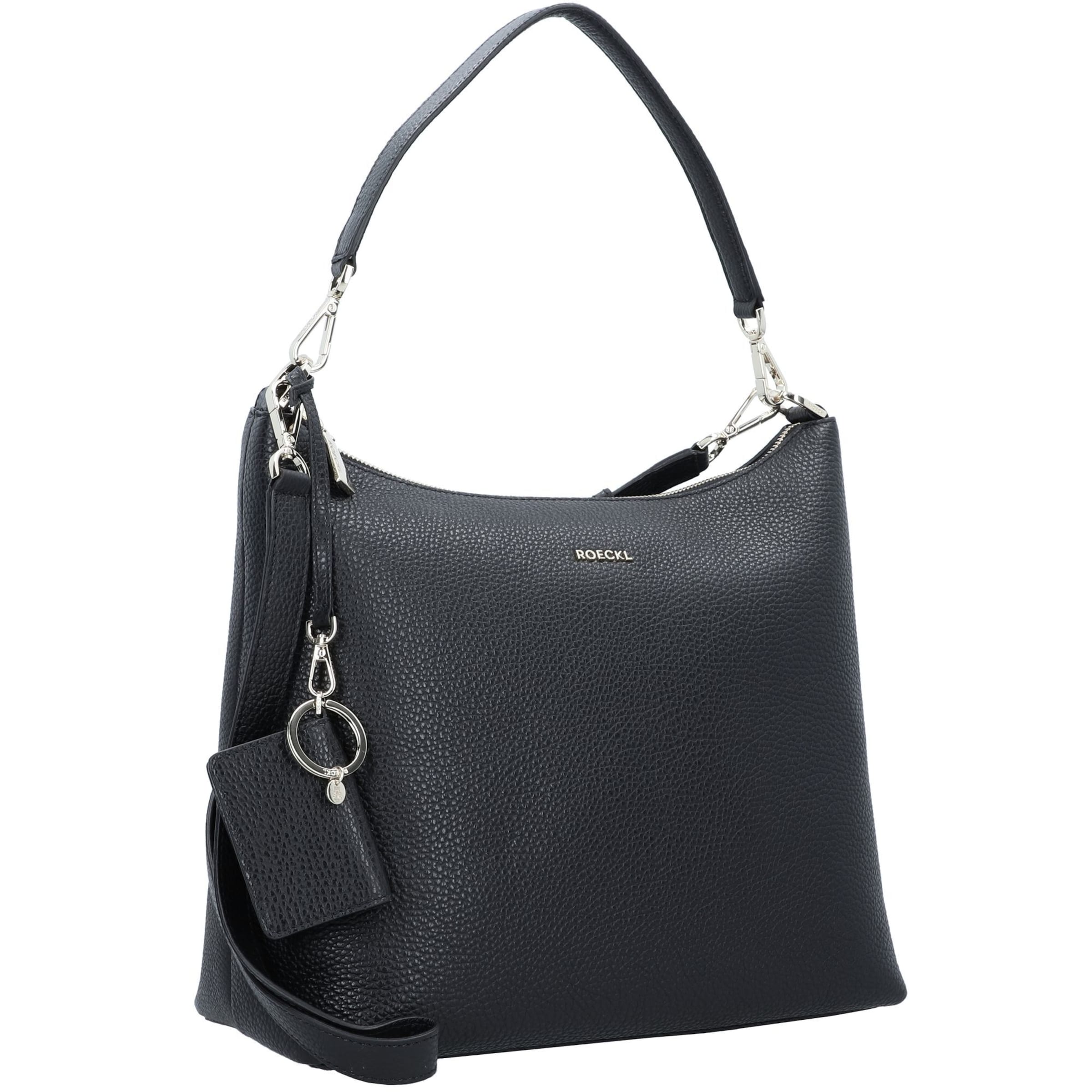 Roeckl Handtas 'DIANA SCHULTERTASCHE MEDIUM' in Zwart