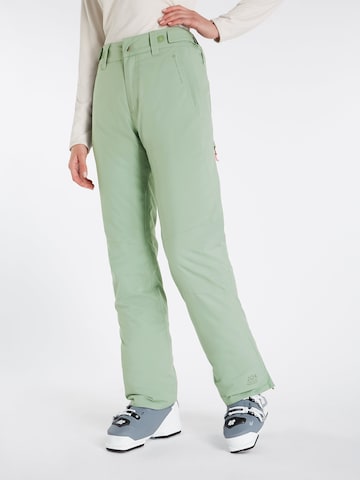 PROTEST Regular Workout Pants 'CARMACKS' in Green