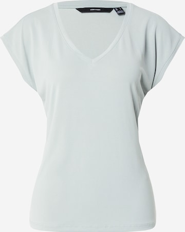 T-shirt 'VMFilli' VERO MODA en vert : devant