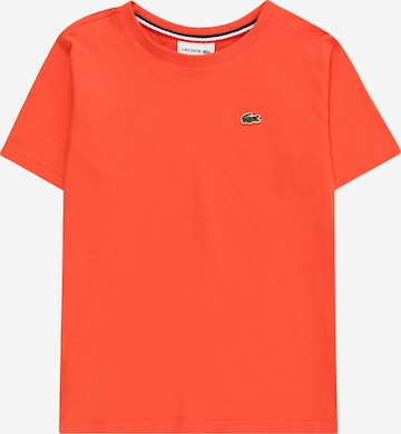 LACOSTE - Camiseta en naranja: frente