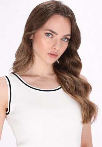 DreiMaster Klassik Knitted top in White