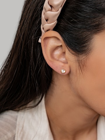 Orecchini 'Crystal Love' di Hey Happiness in oro