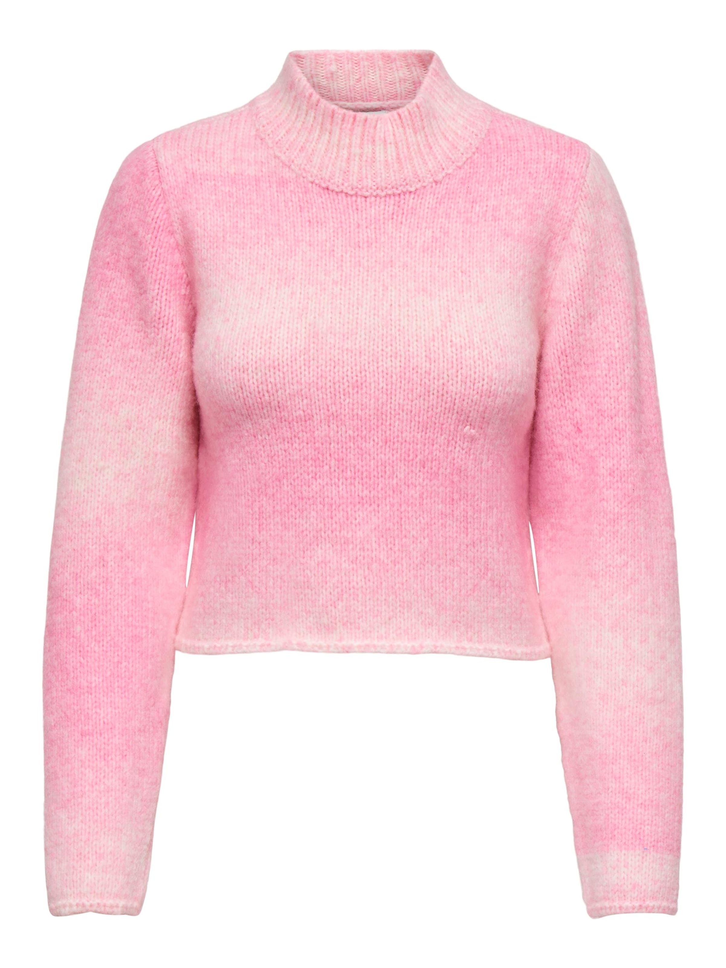 rozā ONLY Džemperis: no priekšpuses