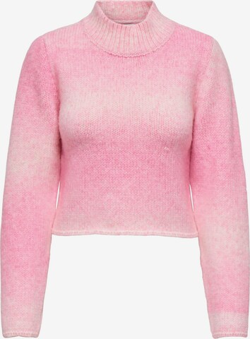 Pull-over ONLY en rose : devant