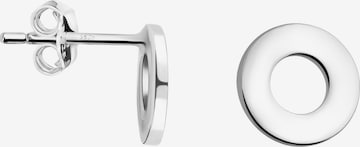 Sofia Milani Ohrringe 'Circle' in Silber: Vorderseite