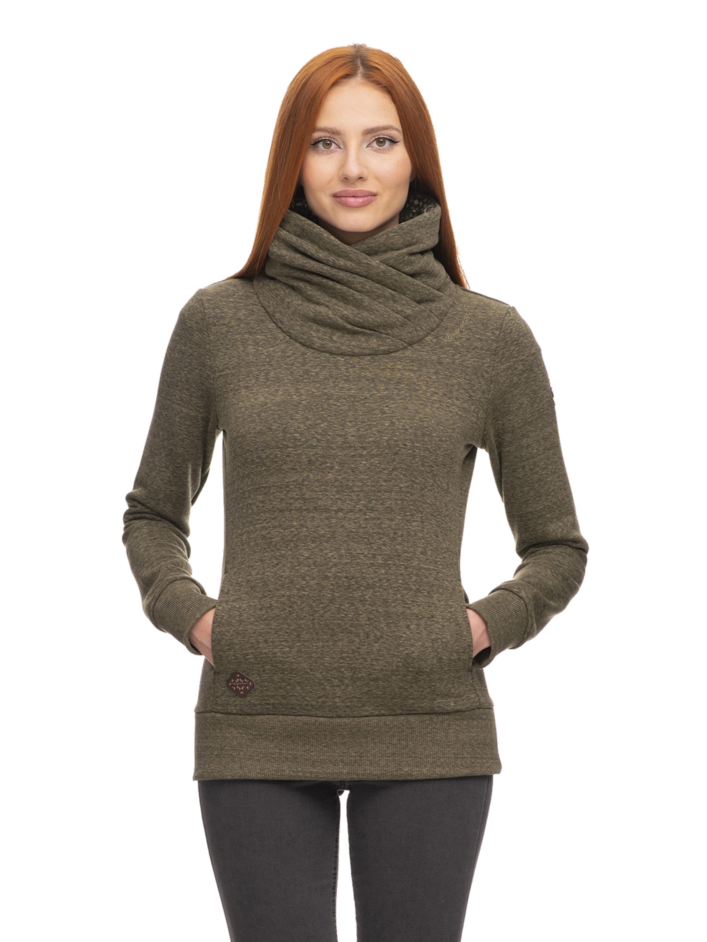 Ragwear Dressipluus 'Anabelka', värv roheline: eest vaates
