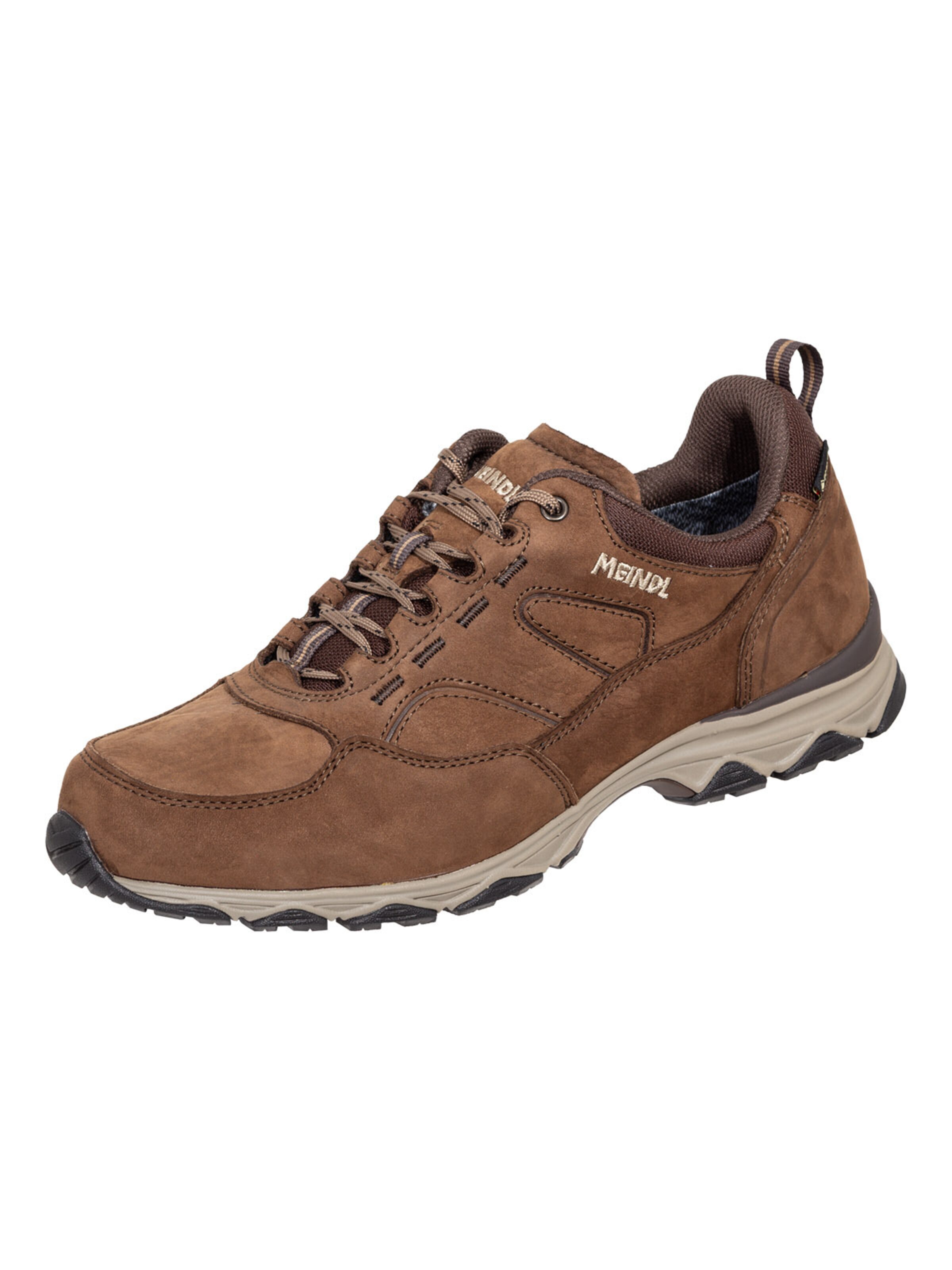 MEINDL Flats 'Freizeitschuhe Dublin GTX' in Brown: front