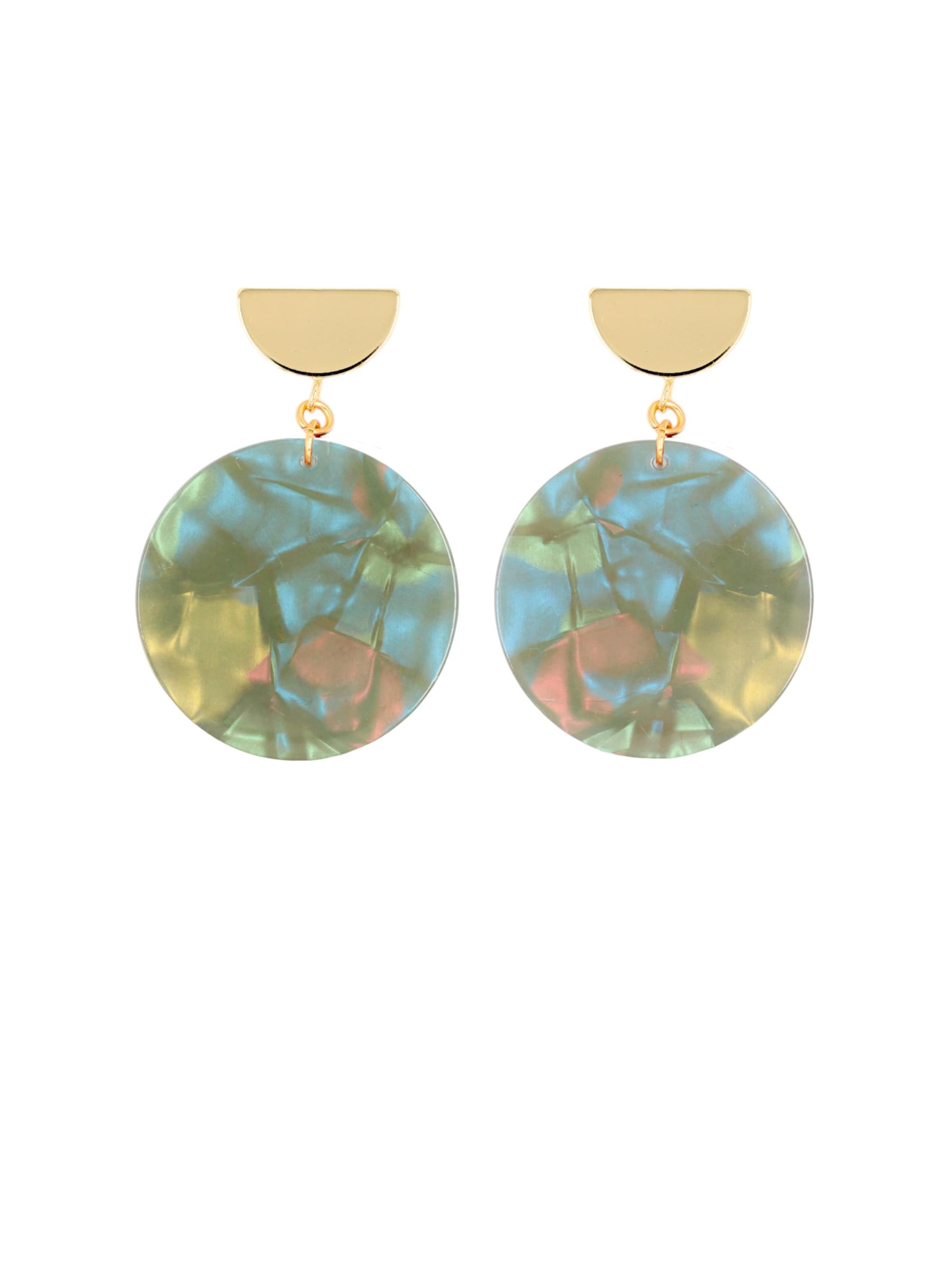 Fräulein Wunder Серьги 'Amal' в Смешанный: спереди