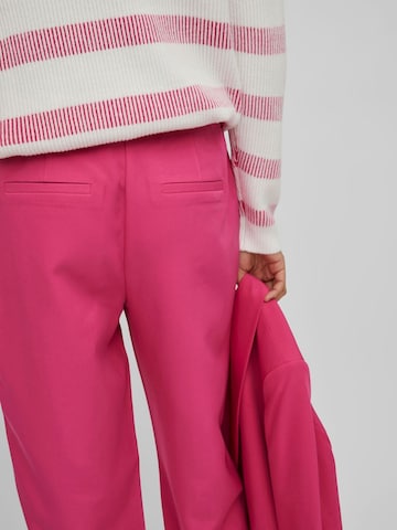 VILA Regular Панталон 'Kamma' в розово