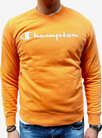Champion Sweatshirt 'French Terry' in Orange: front