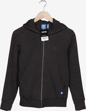 ADIDAS ORIGINALS Kapuzenpullover XXS in Grau: Vorderseite