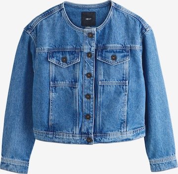 Next Välikausitakki värissä sininen: etupuoli