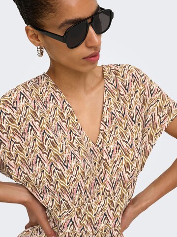 ONLY Kleid 'ONLMette' in Gold