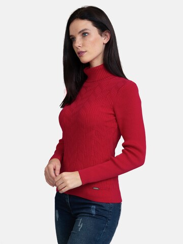 Pull-over 'Zoey' Sir Raymond Tailor en rouge