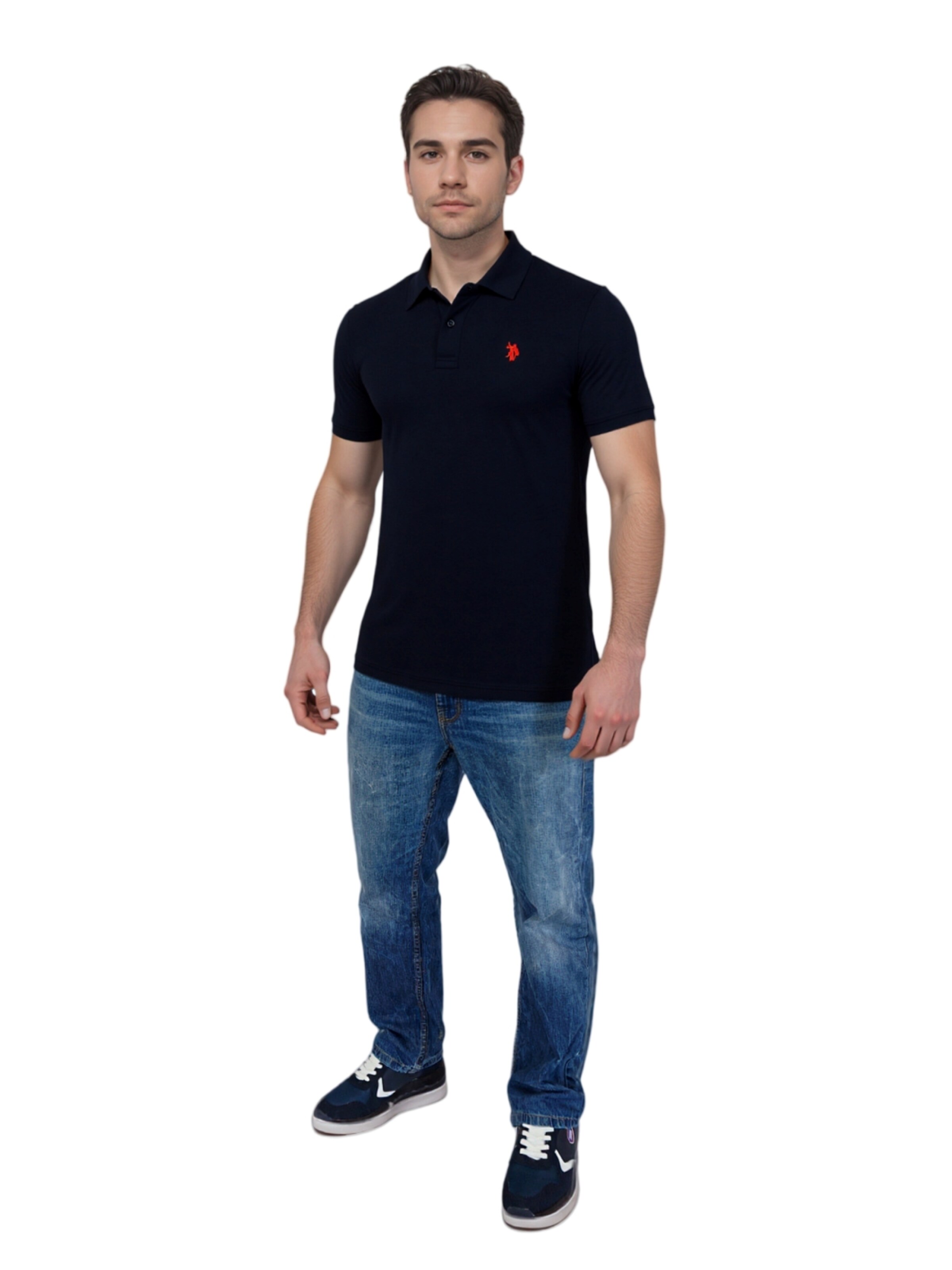 U.S. POLO ASSN. Shirt in Zwart