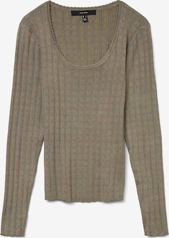 VERO MODA Sweater 'VMWillow' in Grey: front