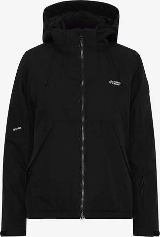 North Bend Athletic Jacket 'Octasia' in Black: front