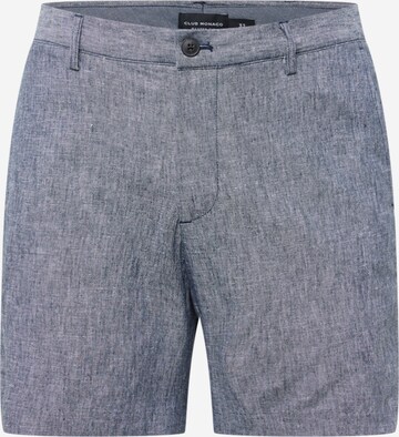 Club Monaco Regular Chino Pants in Blue: front