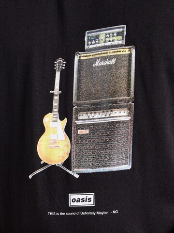 JACK & JONES - Camisa 'JOROASIS GUITAR' em preto