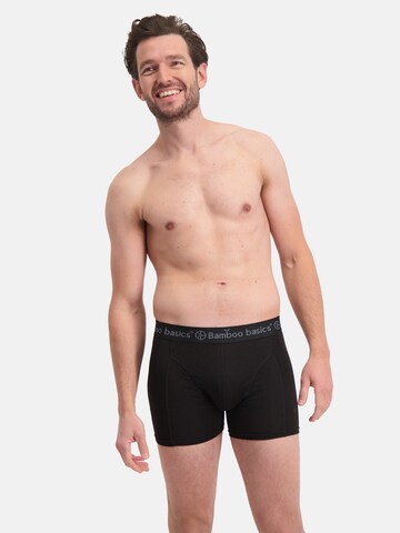 Bamboo basics Boxershorts 'Rico' in Schwarz