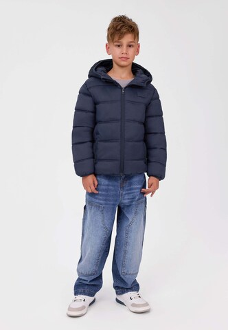 MINOTI Winterjas in Blauw: voorkant
