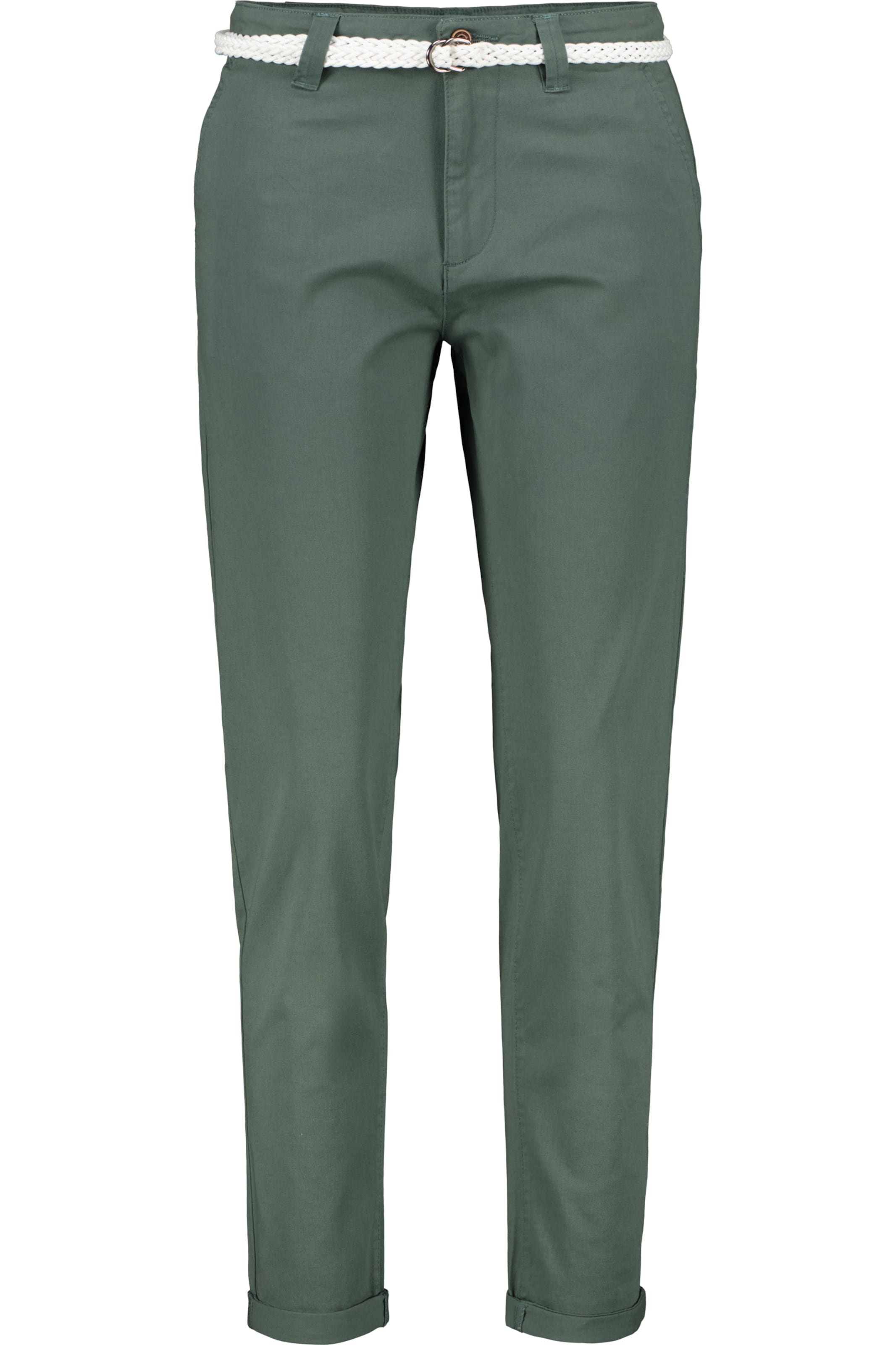 alife & kickin Slimfit Nadrág 'HirokoAK A' - zöld: elől