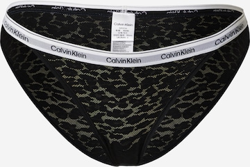 Calvin Klein Underwear Slip - fekete: elől