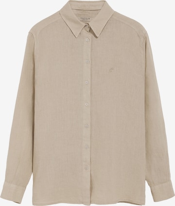 Polo Club Bluse in Beige: Vorderseite
