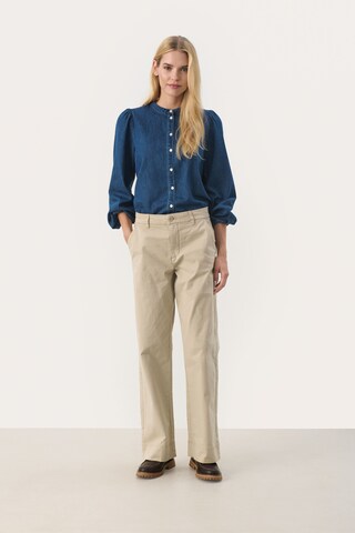 Wide Leg Pantalon 'Belme' Part Two en beige